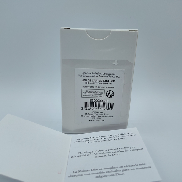 Dior Coffret Exclusive Playing Card | Gold Bee Ace | VIP GWP 2019–2021 - Picture 5 of 5